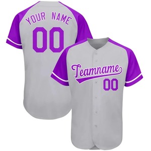 Maillot de baseball unisexe personnalisé de haute qualité, respirant, entièrement sublimé, protection UV, évacuation de l'humidité pour le baseball - Product Image 2