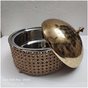 Marmites en métal de vente chaude Batterie de cuisine de style arabe Ensemble de casseroles avec couvercle Ensemble de casseroles décoratives Meilleur ensemble de casseroles de cuisine - Product Image 3