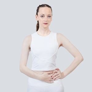 Camiseta sin mangas de entrenamiento personalizada para mujer, Camiseta deportiva informal de talla grande para gimnasio con ajuste relajado, transpirable y que absorbe el sudor - Product Image 1