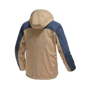 Chaqueta Softshell de Calidad Increíble con Capucha, Chaqueta Impermeable, Chaquetas Forradas, Senderismo al Aire Libre - Product Image 2