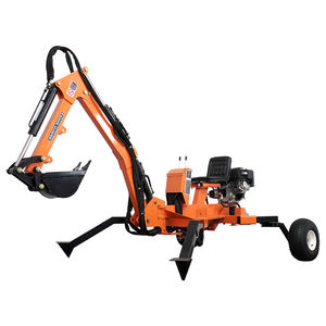 Oferta: Retroexcavadora para tractor, 9hp, 13.5hp, 15hp, a gasolina, mini retroexcavadora para ATV, retroexcavadora remolcable para ATV, excavadora a bajo precio - Product Image 2