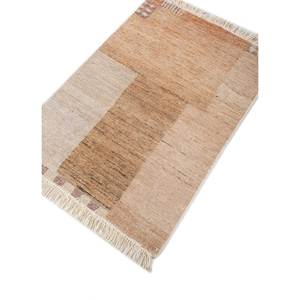 Tapis en laine afghane noué à la main Blythe Ivory Tabriz abstrait pour la maison, le salon, le couloir, tapis rectangulaire fait main pour la maison - Product Image 2