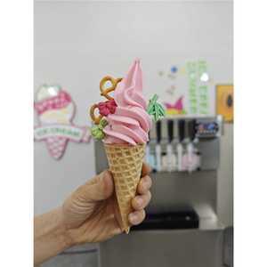 Machine à glace molle commerciale 7 saveurs 60-65L/H, machine à glace molle verticale en acier inoxydable 110V 220V ICM-395 - Product Image 6