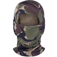 Pasamontañas táctico para Paintball, Airsoft, cubierta para la cabeza, juego sólido, máscara facial para motocicleta, bicicleta, gorra de cara completa, calentador de cuello deportivo