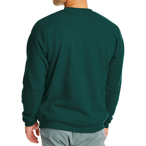 Increíble diseño Fitness tela sudadera para hombres ropa deportiva básica algodón mezclado transpirable calidad sudadera para hombres - Product Image 2