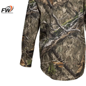 เสื้อเชิ้ตสำหรับล่าสัตว์ผู้ชายขายส่งจากโรงงานโดยตรง เสื้อเชิ้ตสำหรับล่าสัตว์ผู้ชายคุณภาพดีมีสไตล์ ราคาถูก พร้อมบริการ OEM - Product Image 6