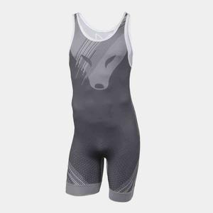 Uniforme de lutte de compression en spandex polyester élastique au toucher doux, uniforme d'équipe de gymnastique flexible avec service OEM - Product Image 3