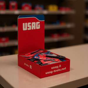 Expositor de mostrador USAG con 20 cuchillos multiusos, modelo 220 A1 - Product Image 3