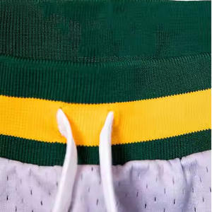 กางเกงขาสั้นผ้าแคนวาสเอวสูงสำหรับผู้ชาย ปิดด้วยเชือกผูก แห้งเร็ว ระบายอากาศดี สวมใส่สบาย ออกแบบโลโก้ได้ตามต้องการ เหมาะสำหรับใส่ไปเที่ยวทะเลในช่วงฤดูร้อน - Product Image 3