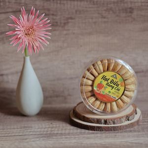 เม็ดมะม่วงหิมพานต์อบเปลือก 163 กรัม โปรโมชั่นพิเศษ ออร์แกนิค พรีเมียม W180 บรรจุกล่องของขวัญทรงกลม อายุการเก็บรักษา 12 เดือน ส่งออกจากโรงงานเวียดนาม - Product Image 5