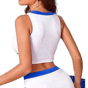 Top Deportivo Performance Cheer Shell, Material Atlético Flexible para Prácticas, Entrenamiento y Uso en Escenario - Product Image 2