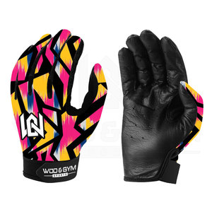 Gran oferta, elegantes guantes de entrenamiento para entrenamiento al aire libre, diseño de sublimación a la moda para deportes informales, ajuste cruzado para culturismo - Product Image 4
