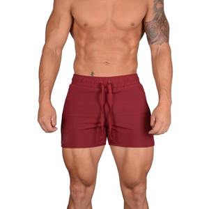 Shorts de compression pour hommes de vente chaude Style décontracté à motif solide pour la musculation - Product Image 2