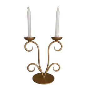 Candelabro de Metal decorativo para mejorar el Interior con acabado dorado, accesorios de iluminación para el hogar, candelabro a un precio razonable - Product Image 6
