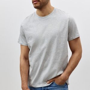 T-shirts en coton pour hommes, vêtements noirs à manches courtes et coupe ample pour hommes - Product Image 6