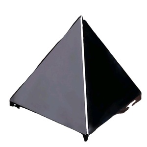 Vente en gros Pyramide Rose Cristal Poli Feng Shui Reiki Chakra Guérison Quartz Rose Cristaux Vastu pour Crystal Healing - Product Image 4