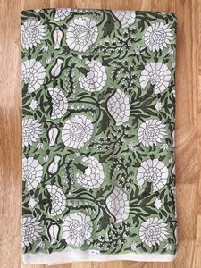 Tela para vestido de alta calidad bloque de mano impresión Material de algodón al por mayor bloque impreso tela para textil - Product Image 4