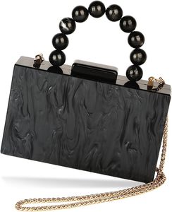 Bolso de mano de resina de calidad superior para amantes de la moda Bolso de mano de resina elegante para fiestas de cóctel al costo más barato - Product Image 4