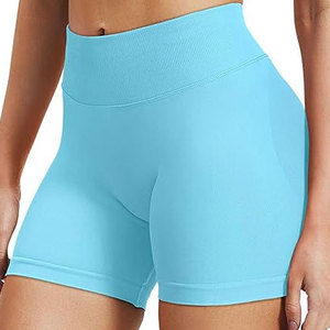 กางเกงขาสั้นออกกำลังกายแบบรัดรูป ระบายอากาศได้ดี ผ้าเนื้อยืดหยุ่น เป็นมิตรกับสิ่งแวดล้อม น้ำหนักเบา สวมใส่สบาย เหมาะสำหรับการฝึกซ้อมในยิม - Product Image 1