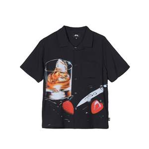 เสื้อเชิ้ตค็อกเทลลำลอง ผ้าฝ้าย 100% ป๊อปลินทอแบบซาติน พิมพ์ลายดิจิทัล ไซส์ 6XL แขนสั้น สำหรับฤดูใบไม้ร่วงและฤดูร้อน - Product Image 1