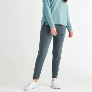 Pantalon décontracté personnalisé de grande taille pantalon de survêtement droit pour femmes en éponge française pantalon de jogging large pour femmes pantalon baggy pour filles - Product Image 2