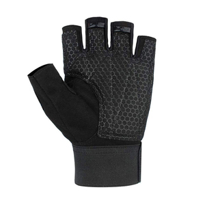 Venta al por mayor 2022 logotipo personalizado guantes de entrenamiento de gimnasio de alta calidad de cuero Spandex guantes deportivos de entrenamiento de levantamiento de pesas Fitness hombres - Product Image 2