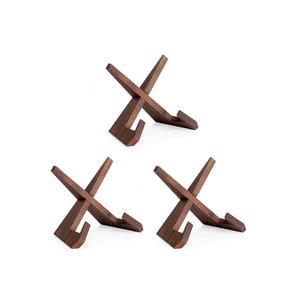 Supports de plaque en bois pour cadres photo et porte-assiettes décoratifs Support de cadre photo en bois pour table décorative - Product Image 2