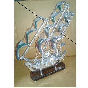 Último diseño de latón antiguo barco para decoración del hogar Accesorios para mesa escritorio de oficina y Decoración Para sala de estar de alta calidad usado - Product Image 3