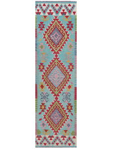 2025 nouveauté fabriqués à la main laine Kilim coureur tapis pour escaliers décor traditionnel Kilim coureur pour entrée à la vente en gros - Product Image 1