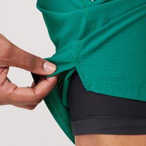 Short de course personnalisé pour hommes 5 pouces Vente en gros 2 en 1 Pantalon de trail en polyester pour hommes Short avec poches arrière zippées - Product Image 4