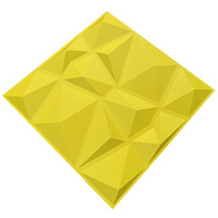 Panneau coloré du panneau 3d de mur d'étoile de PVC pour la décoration de mur intérieur et extérieur