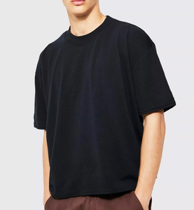 Camiseta cuadrada de calidad superior al por mayor de alta calidad 100% algodón Boxy Fit camiseta de peso pesado de gran tamaño para hombres - Product Image 5