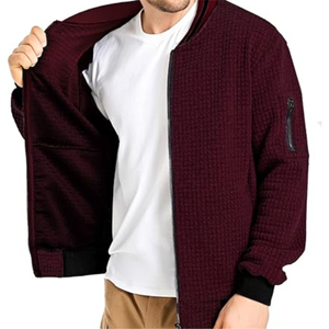 Vêtements décontractés Bomber stylé vestes pour hommes matériau durable de qualité supérieure meilleure conception Veste brodée unique pour les hommes - Product Image 3