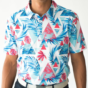OEM sublimation polo <b>shirts</b> breathable quick dry anti-wrinkle sustainable latest arrival soft material unique men's polo <b>shirts</b> - Product Image 4