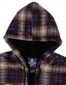 100% algodón forrado sólido Oversized Streetwear Hoodie - Product Image 4