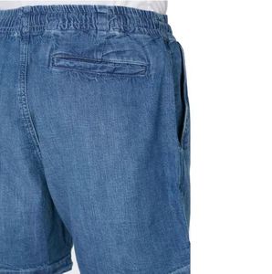 Respirant et séchage rapide hommes lavage à l'acide manches courtes plaine teint hommes lavage à l'acide shorts dans différentes tailles - Product Image 5