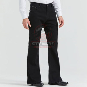 Pantalones de Hombre a la Moda, Pantalones de Hombre Transpirables, Pantalones de Hombre con Corte Acampanado, Precio Bajo, Gran Venta - Product Image 4