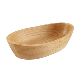 Cuenco para servir de madera orgánica con forma de barco, elegante y duradero, perfecto para regalos de cocina en casa, disponible en suministro a granel al por mayor - Product Image 1