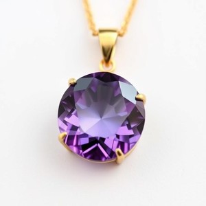 Vente en gros de pierres précieuses naturelles en argent sterling 925 Améthyste Arbre de vie Collier de bijoux fins 2024 - Product Image 4