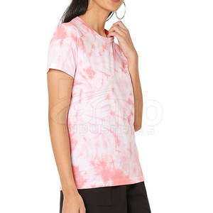 Camisetas de mujer de alta calidad, lona informal de verano, 100% algodón, transpirable, hecho en fábrica, último estilo, Diseña tu propio - Product Image 2