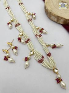 Ensemble de colliers Kundan de haute qualité Top bijoux plaqués or du fabricant indien Style Vintage de luxe fêtes de mariage personnalisées - Product Image 3