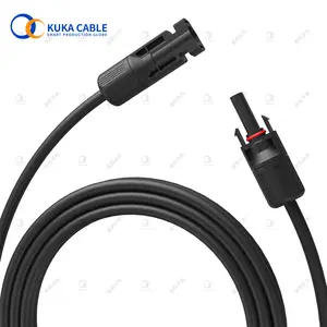 XLPO Solar Panel Power Extension 2M 4mm DC Cable TUV Approval Solar Panel Extension Photovoltaic DC Cable For Solar Panel System