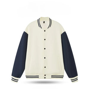 Chaqueta Universitaria Pesada para Hombre, Logotipo Bordado Personalizado, Uniforme de Equipo, Chaqueta Bomber para Escuelas, Ropa de Trabajo, Eventos, Ropa de Club - Product Image 2