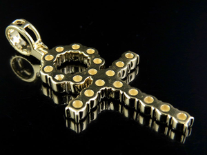 Popular Design Flower Cluster Custom Moissanite Diamond Iced Out 925 <b>Silver</b> Hip Hop Jewelry <b>Cross</b> <b>Pendant</b> for Men - Product Image 4