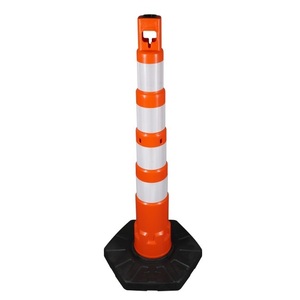 Palo a catena GIGA, arancione/bianco, impilabile - Product Image 1