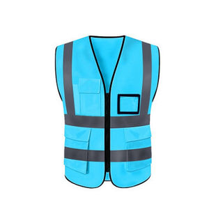 Chaleco de Seguridad de Alta Visibilidad Personalizable con Airbag para Motociclistas, Chaqueta de Seguridad Naranja, Tejido Reflectante, Malla de Seguridad Reflectante - Product Image 2