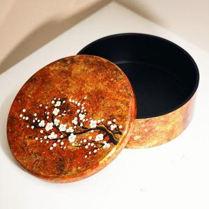 Boîte de laque durable fabriquée à la main à bas prix boîtes laquées de fournisseur direct - Product Image 2
