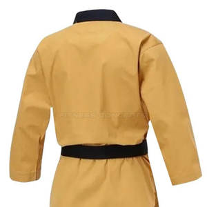 Uniforme de Judo ligero de alta calidad para adultos Servicio OEM con logotipo frontal Directo de la fábrica de Pakistán - Product Image 6