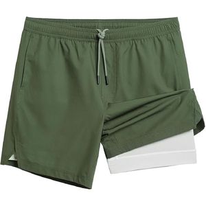 Shorts de sport décontractés de haute qualité pour hommes avec poches, taille haute, fermeture à cordon, respirants, séchage rapide, shorts de plage - Product Image 6