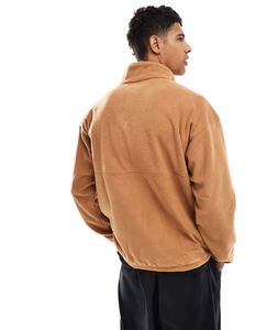 Manufacturer Designer Stand Collar Quarter Zip Sweatshirt Long Sleeve Hoodies Custom Logo Men's Pullover Polar Fleece Sweatshirt - Product Image 2